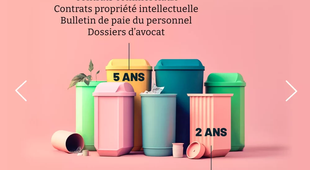 Délais de conservation des documents