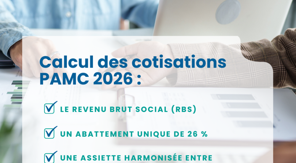 CALCUL DES COTISATIONS PAMC 2026